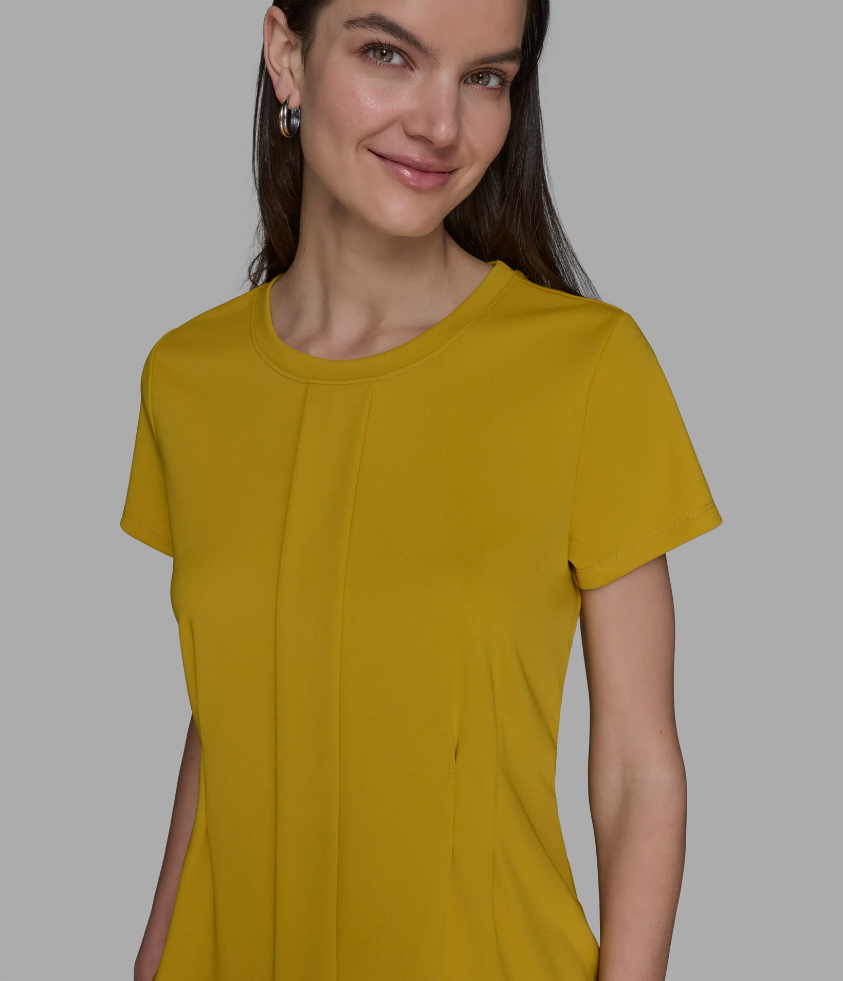 PLEATED KNIT BLOUSE - Image 5