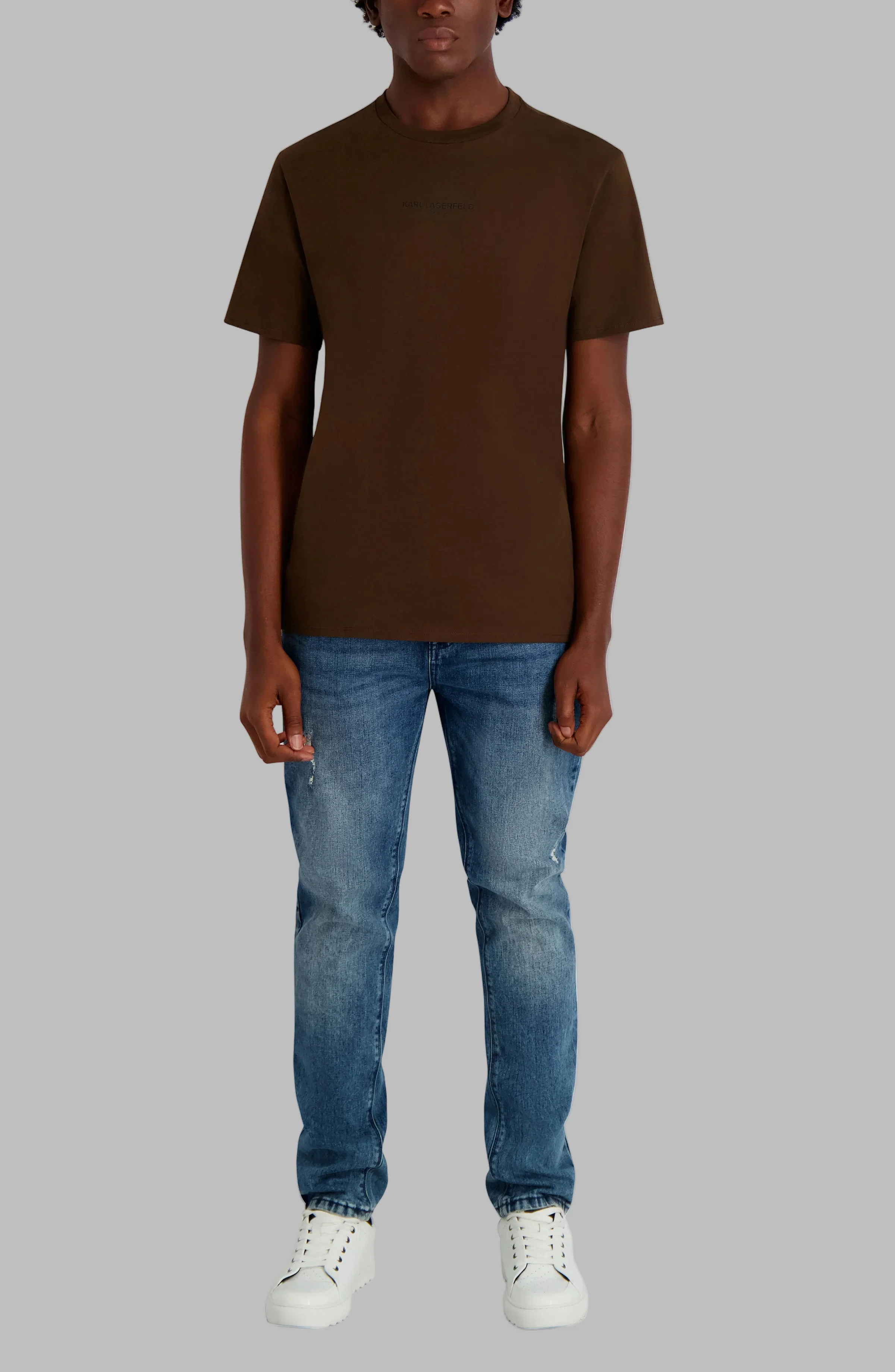 KARL CHEST LOGO TEE - Image 4