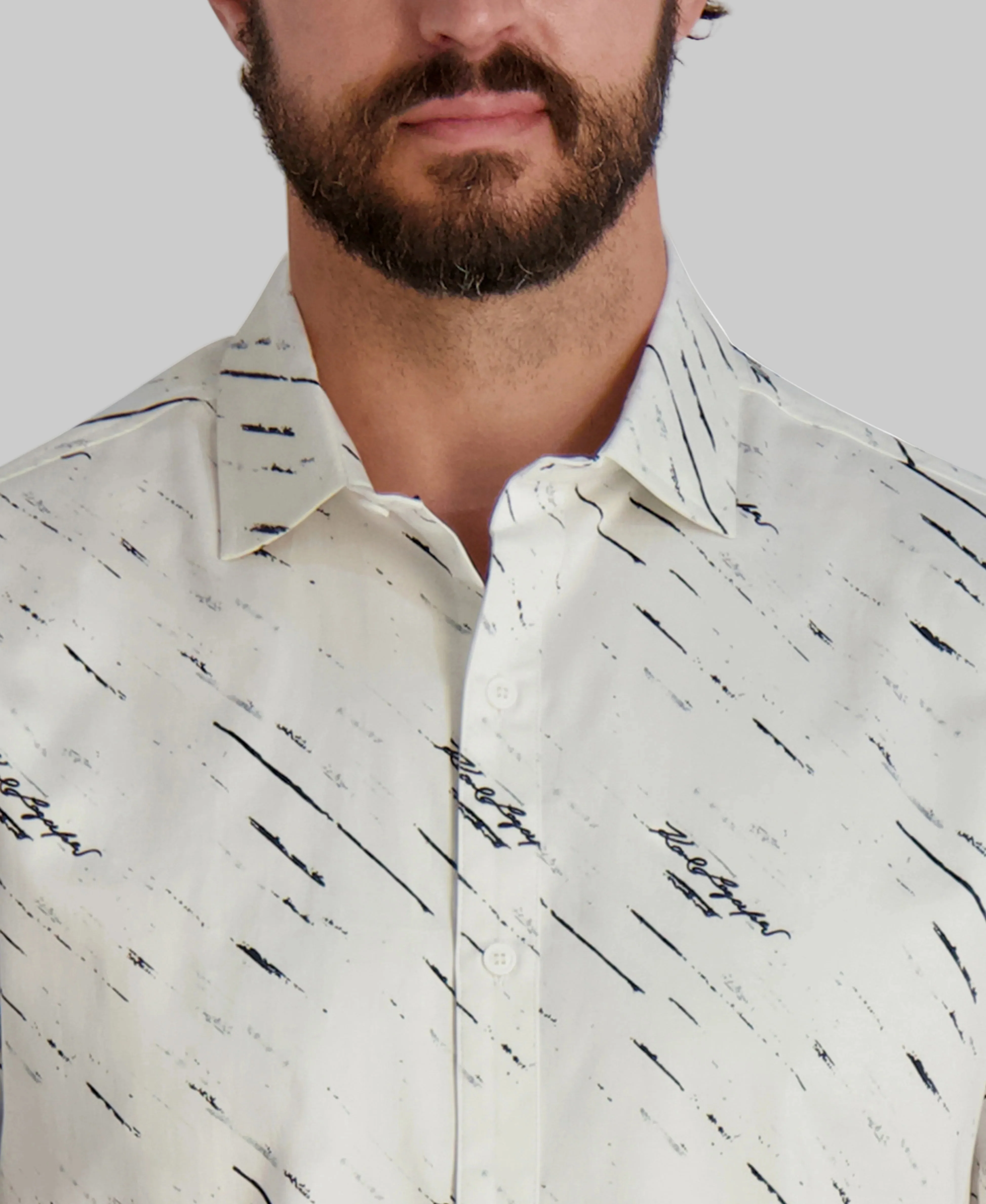 SHORT SLEEVE BUTTON FRONT SHIRT - Image 5