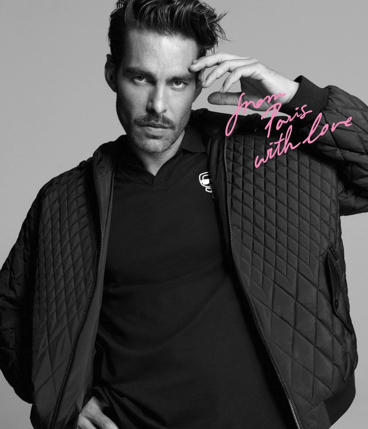 HOODED QUILTED BOMBER JACKET - Image 6