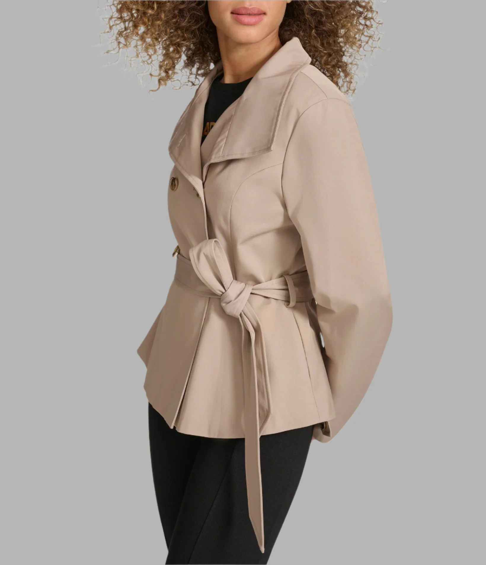 PEPLUM TRENCH - Image 3