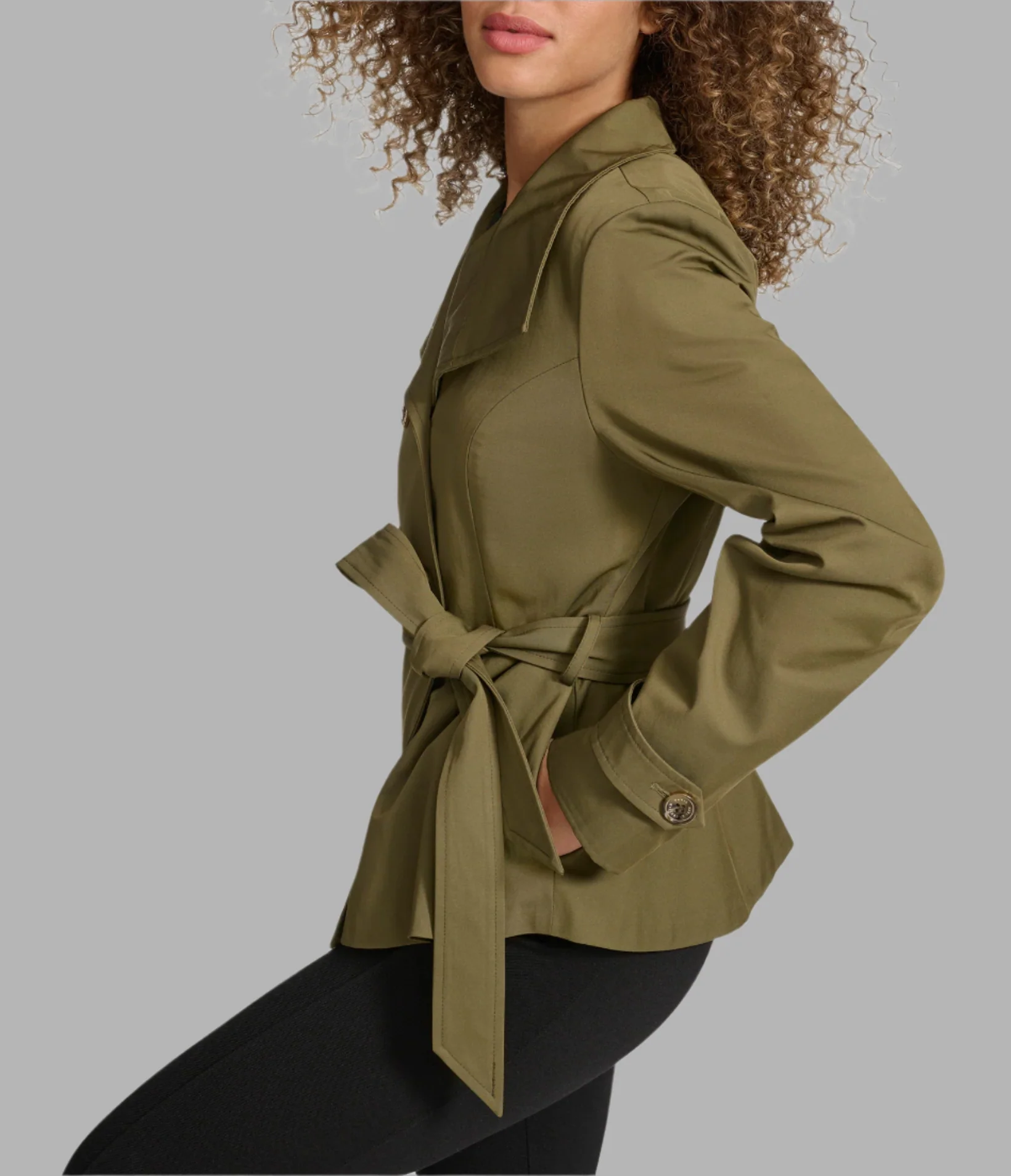 PEPLUM TRENCH - Image 3